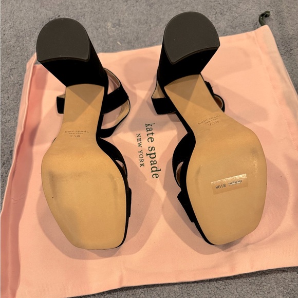 Kate Spade Delight Sandals - Black - 7.5 - Picture 4 of 4